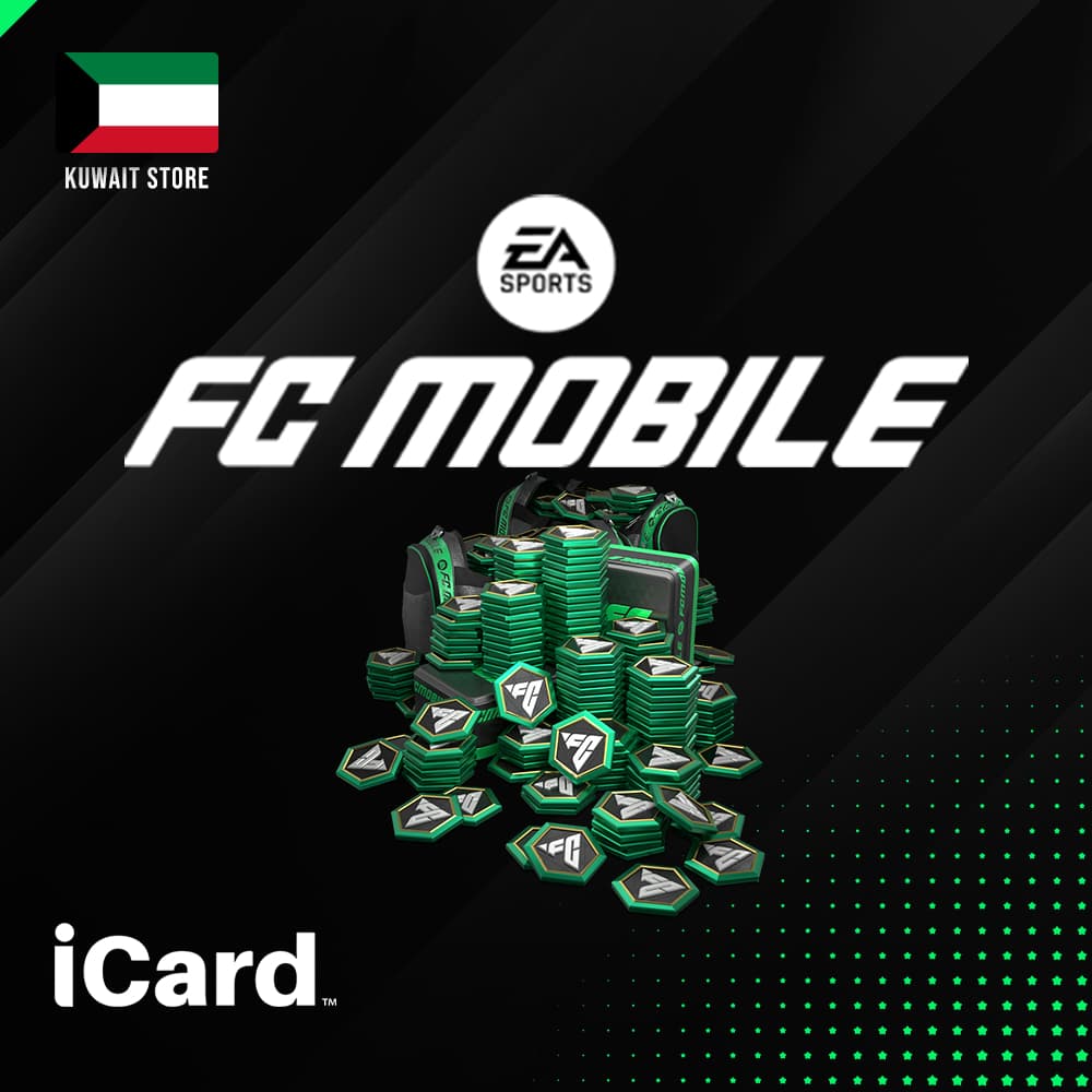 بطاقات EA FC موبايل الكويتي من iCard – شحن فوري داخل اللعبة