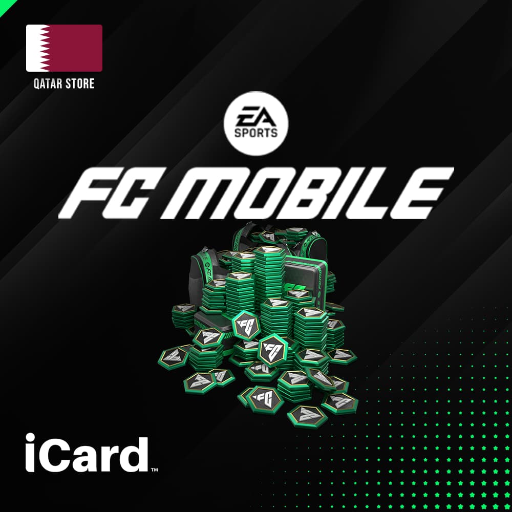 بطاقات EA FC موبايل القطري من iCard – شحن فوري للنقاط داخل اللعبة