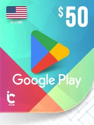 جوجل بلاي امريكي 50 دولار