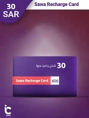 بطاقة شحن سوا 34.50 ريال