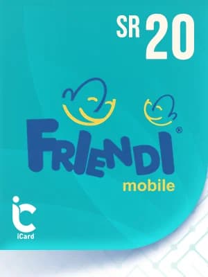 فرندي اكوا رصيد 20 ريال 