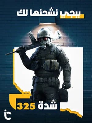 بطاقة شحن ببجي نشحنها لك 325