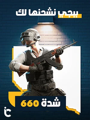 بطاقة شحن ببجي نشحنها لك 660