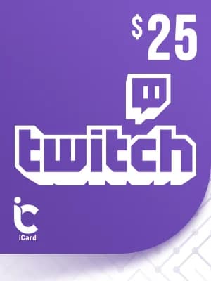 بطاقة تويتش 25 دولار
