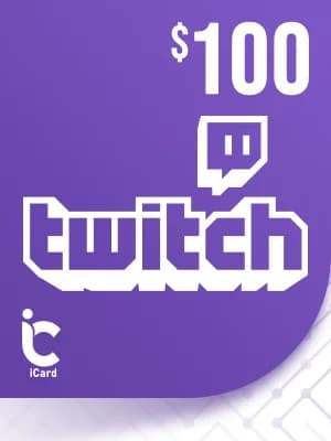 بطاقة تويتش 100 دولار