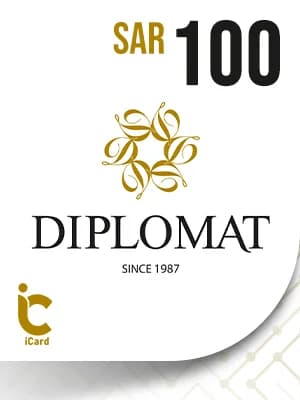 حلويات الدبلوماسي بطاقة هدايا 100 ريال