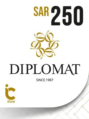 حلويات الدبلوماسي بطاقة هدايا 250 ريال
