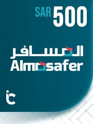 المسافر بطاقة هدايا 500  ريال 